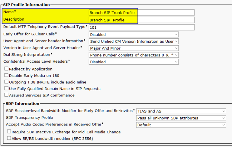 Настройка voip cisco sip